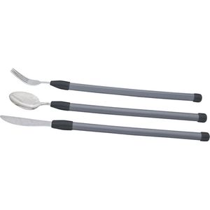 Buigbaar Bestek - Mes - Ergonomisch - Flexibel Handvat - 33 cm