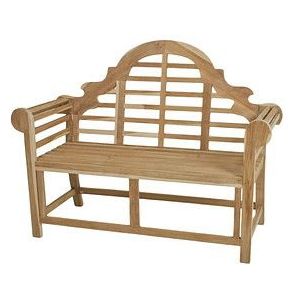 Teak Friesenbank Parkbank Gartenbank Holz Landhaus Bank Holzbank Garten Sitzbank