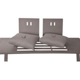Garden Pleasure Loungegruppe CELIA taupe, grau Metall, 11-teilig