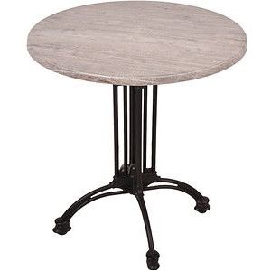 Garden Pleasure MORENA Bistrotisch hellbraun 70,0 x 70,0 x 74,0 cm