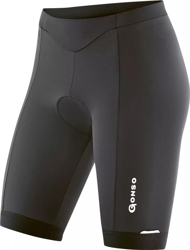 Gonso - Fortuna - Fietsbroek - Zwart - 80% Polyamide, 20% Elastaan