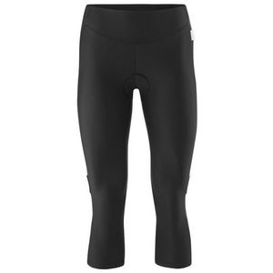 Gonso Dames fietsbroek Lecce, 3/4 fietsbroek gevoerd, strakke fietsbroek