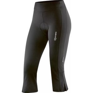 Gonso - Jane - Driekwart Fietsbroek - Zwart - Lycra - Dames