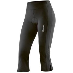 GONSO Jane fietsbroek voor dames, 3/4 fietsbroek met hoogwaardig zitkussen, 48 EU