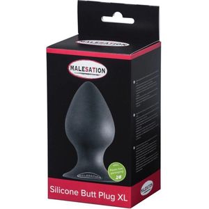 Malesation - Siliconen Buttplug - Maat XL - Diameter 7.10 cm