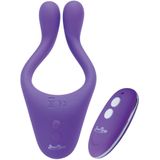 BeauMents Doppio 2.0 Vibrator Voor Koppels - Blauw - 13 cm