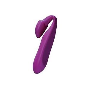 BeauMents Come2gether Strapless Strap-on Vibrator - paars