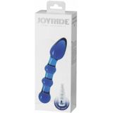 Joyride - Glazen Dildo voor vagina en Anaal Blauw