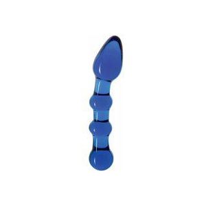 Joyride – Glazen Dildo voor vagina en Anaal – Blauw
