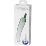 Joyride - Glazen dildo met groene accenten - Set 06