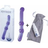 Joyride – Glazen Dildo voor vagina en Anaal – Paarse