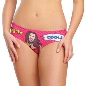 M Memème Slip -M- COMIC FANS PINK Multicolours