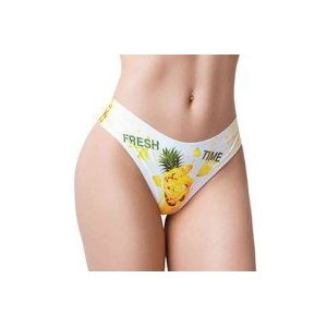 M Memème String -L- FRESH SUMMER PINEAPPLE Multicolours