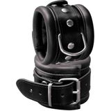 XX-Dreamtoys – Gevoerde Extra Brede Lederen Handboeien