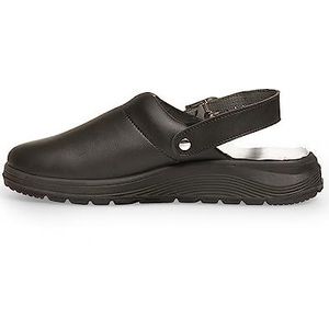Abeba Unisex Active Clog, zwart, 36 EU, zwart, 36 EU
