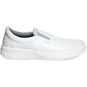 Abeba Halve schoen 71132 - X-Light glad leer wit, 38 EU
