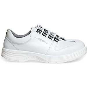 Abeba S-schoen 711033 X-Light lage schoen leer wit maat 35-48, Wit