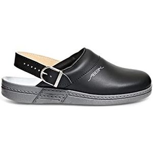 Abeba 7031-45 Maat 45 ""The Original"" Beroepsklomp Schoen - Zwart