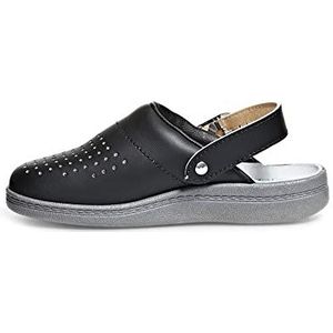 ABEBA 7030 OB professionele klomp, antislip buitenzool, zwart, maat 42