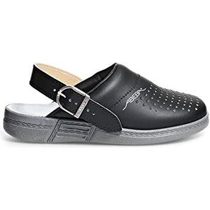 ABEBA 7030 OB professionele klomp, antislip buitenzool, zwart, 38 maten
