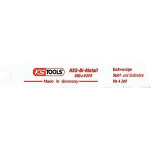 KS Tools 129.4486 Sabelzaagblad Rems, HSS-Bi-Metall, 200mm, 3,2mm, 5 per pak