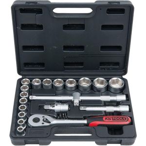Steckschl.-Grt. 1/2" 20tlg. KS