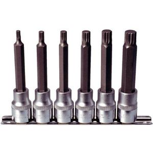 KS TOOLS - Doppenset 911.1358 - Dopset - 6-delig - Chroom-vanadium staal - Mat gesatineerd