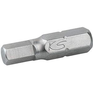 KS Tools 911.2271 1/4“ Bit zeskant, 8mm, 25mm, 5 per pak