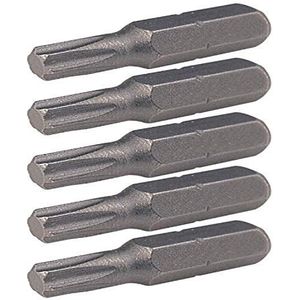 KS Tools 911.2319 1/4"" Bit Torx, 25mm, T20, 5 per pak