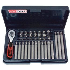 KS Tools 911.4310 10 mm Bitset, 37-dlg
