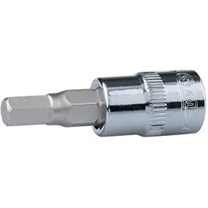 KS Tools 918.3962 3/8"" CHROMEplus Bit-dopsleutel binnenzeskant, 5/32