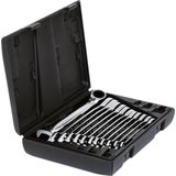 Ks Tools GEARplus Ratschenringmaulschlüssel-Satz, umschaltbar,12-tlg