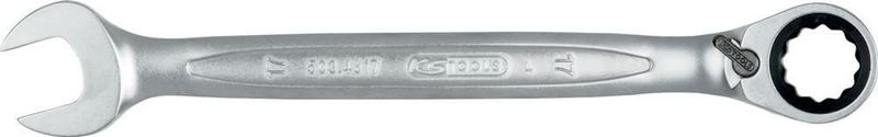 Ks tools Ringratschenschlüssel GEARplus umschaltbar, Chrom-Vanadium, 27mm