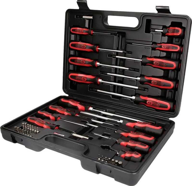 KS TOOLS Ergotor Schroevendraaier Koffer - 39 Stuks - 159.0100
