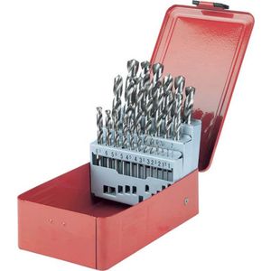 Kstools - ks Tools hss-g Spiralbohrer-Satz, Stahlblechkassette, 25-tlg. 1-13 mm