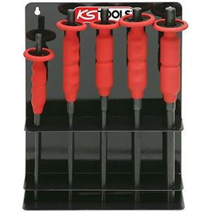 KS Tools Pendrijver-set 5-delig, Ø 6 - 14 mm, met beschermende handgreep