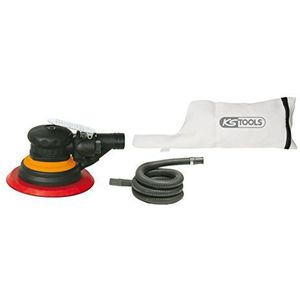 KS Tools Pneumatische excenterslijper met stofafzuiging, 240 W, luchtverbruik = 255 l/min