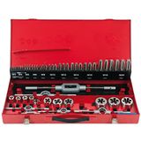 KS Tools 331.0654 HSS Schroefdraad-snijgereedschapset in cassette, 54-dlg