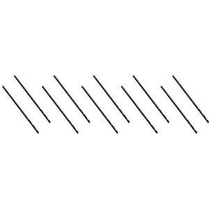 KS TOOLS - 330.1010 - 10-delige HSS metaalgewalste boorset, Ø 1 mm - zwart