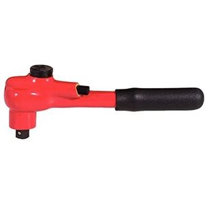 KS Tools - 117.1200 - Omschakelbare Ratel - 1/2 inch - 32 Tanden - Veiligheidsisolatie