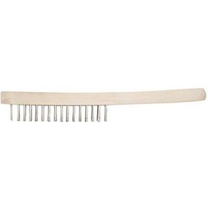 Ks Tools 201.2310 Edelstahl Handdrahtbürste 3-reihig, 290mm