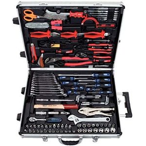 KS Tools 3/8'' universele CHROMEplus-gereedschapsset, 172 delen, Flank Traction