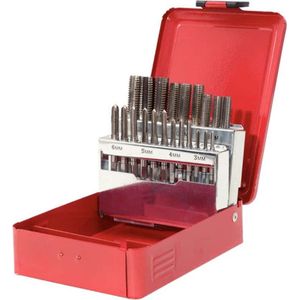 KS TOOLS - Tapset HSS - 3 Gangen - 21 Stuks - 336.0621