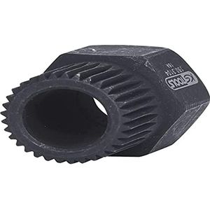 KS Tools 150.3104 22mm Veeltandinzetstuk 33 tanden, geboord