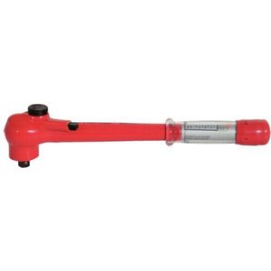 KS Tools - 117.1300 - Momentsleutel - 5-50 Nm - Veiligheidsisolatie - Omschakelbare Ratelkop