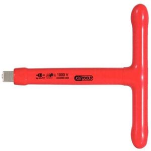 KS Tools - 117.1205 - T-greep Opzetsleutel - 200 mm - Veiligheidsisolatie met Boutvergrendeling