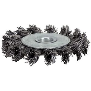 KS Tools - 340.0046 - Radiaalborstel - Ø 115mm - Roestvrijstaal-draad - 0,5mm