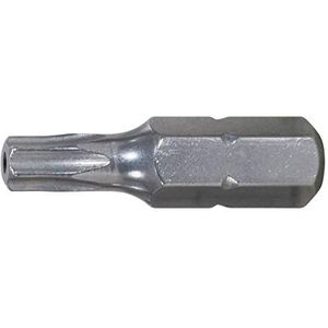 KS Tools 910.2343 1/4"" RVS Bit met boring, TB10, 25mm