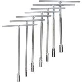 Kstools - T-Griff Steckschlüssel-Satz, 7-tlg, 8-14mm