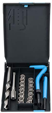 KS Tools - 150.6070 - Nirostaal Schroefdraad Reparatieset - M10x1,25x13,8mm - 19-dlg